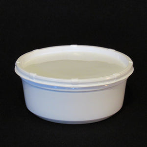 Live Bait Cups with Side Vented Lids,  White Plastic Bait Cup, White Lid,  8 ounce