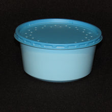 Load image into Gallery viewer, Live Bait Cups with Vented Lids,  Blue Recycled Plastic, 12 ounce